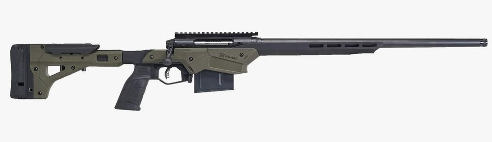 Savage Axis II Precision .243 Win, 22" Barrel, MDT Alum Chassis, OD Green, 10rd
