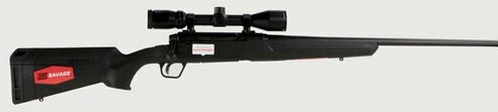 Savage Axis II XP 270 Winchester, With 3X9X40 Scope, 22" Barrel,, , Synthetic, Black, 4 rd