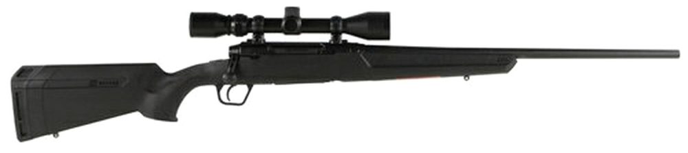 Savage Axis XP 30-06 Springfield, With 3X9X40 Scope, 22" Barrel,, , Synthetic, Black, 4 rd