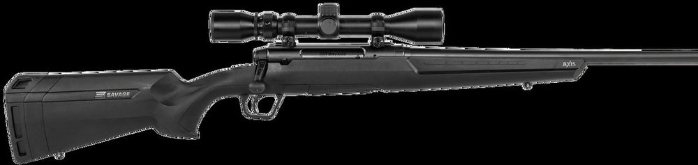 Savage Axis XP 350 Legend, 22" Barrel, Black, Weaver 3-9x40 Scope, Detachable Box Magazine, 4rd