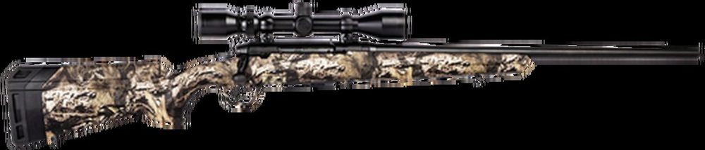 Savage Axis XP Camo, 350 Legend, 18" Barrel, Black Color, Mossy Oak Break-Up Country Polymer Stock, Weaver 3-9x40 Scope, 4Rd, Detachable Box Magazine