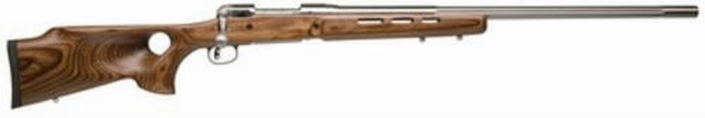 Savage Model 12 Varminter .204 Ruger 26 Inch Stainless Steel Barrel Detachable Box Magazine Laminated Thumbhole Stock 4 Round