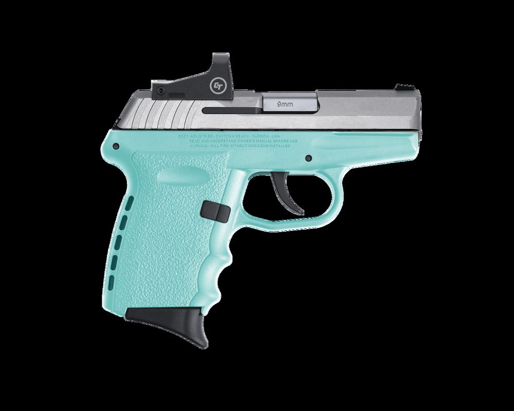 SCCY CPX-2 RD 9mm, 3.1" Barrel, Blue Stainless