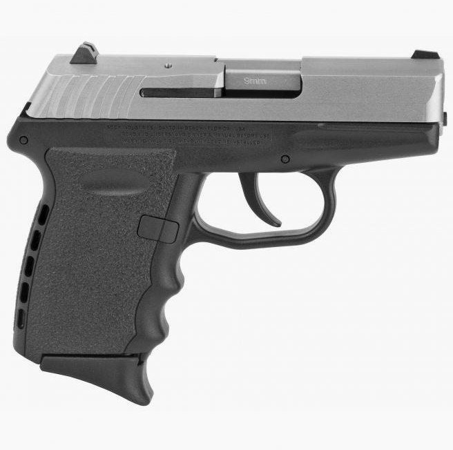 SCCY CPX-1 Stainless 9mm Pistol with Blue Frame
