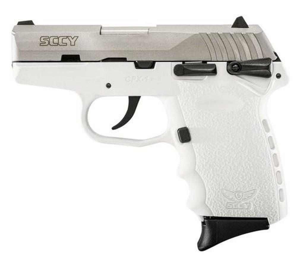 SCCY CPX-1TTWT 9mm SS Ply White