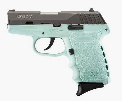 SCCY CPX2 CBSB 9mm Pistol - Blue