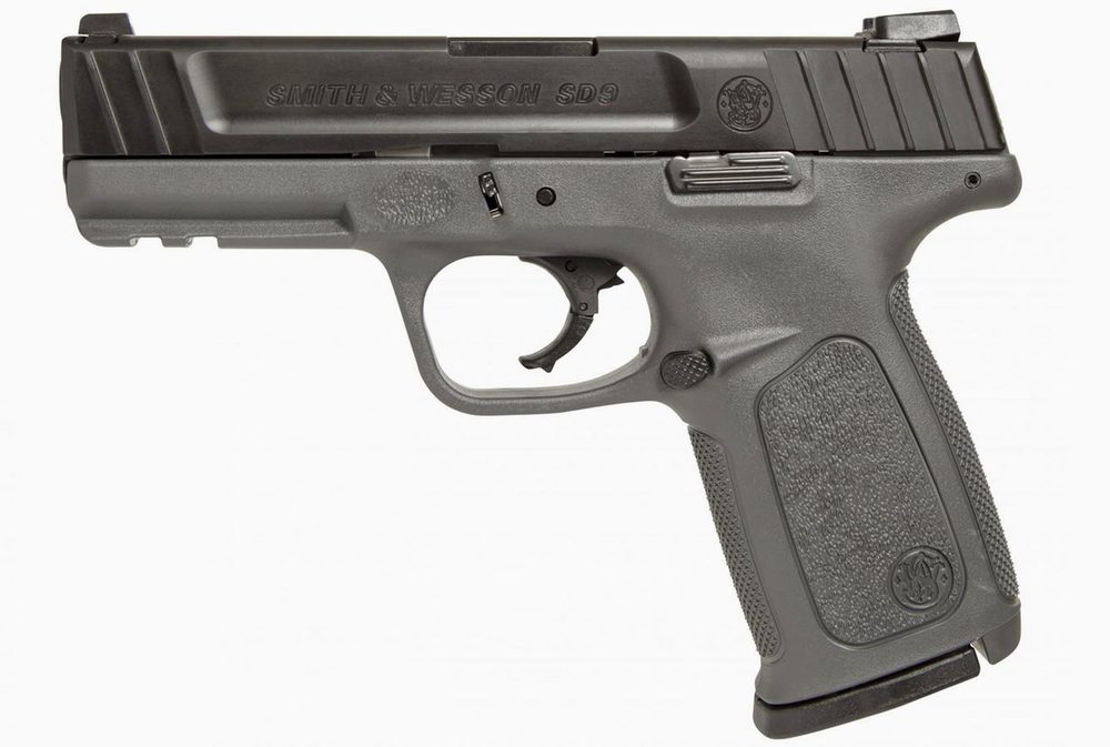 SD9 9mm Striker-Fired Pistol with Gray Frame