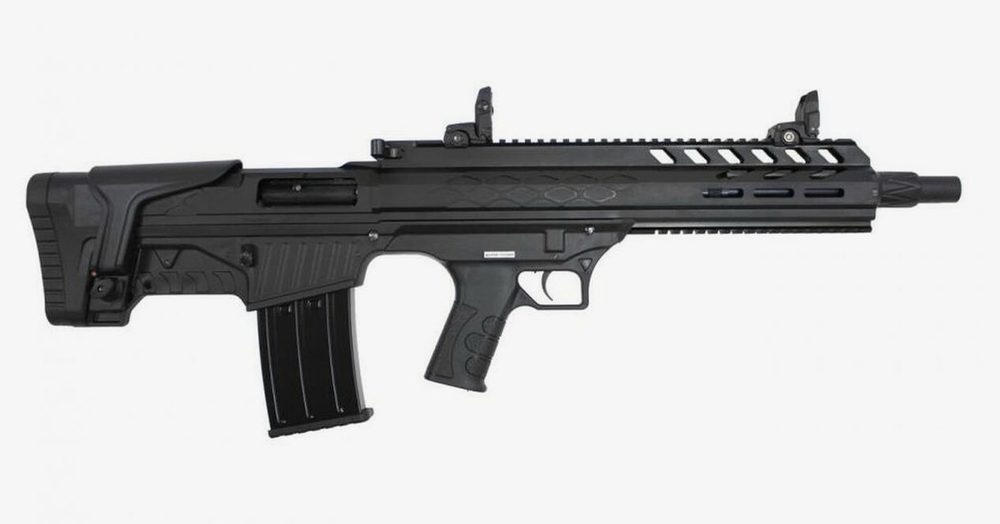 SDS Imports Radikal NK-1 12 Ga Bullpup, 19" Barrel, 3", Flip-Up Sights, Black, 5rd