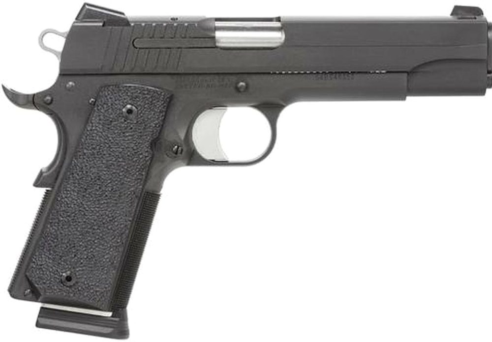 Sig 1911 45 ACP, 5" Barrel, XO Black SAO Contrast Sights Ergo XTR Grip (2) 8RD Steel MAG CA Compliant