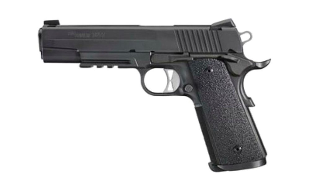 Sig 1911 TacOps 10MM, 5" Barrel, Ergo Grips Night Sights 4 8rd Magazines