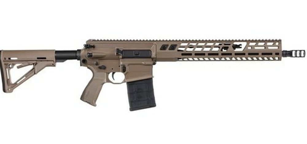 Sig 716 Gen2 7.62mm NATO, 16" Barrel, DMR, Dark Earth, Keymod Rail, 20rd