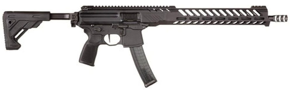 Sig MPX PCC, 9mm, 16" Barrel, 30rd, 5-Pos Stock, Timney Trigger, Black