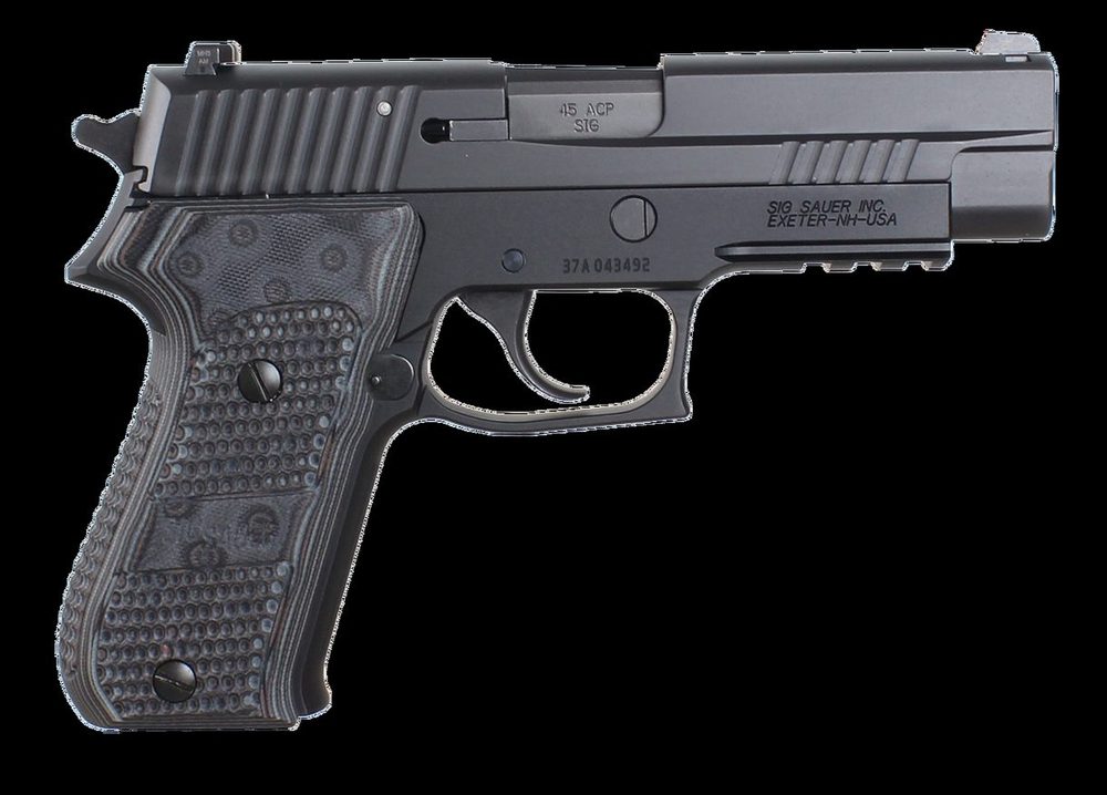 Sig P220 Extreme 45 ACP 4.4" Barrel Custom G-10 Grips, Night Sights, 8 Rd Mag