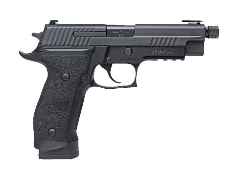 Sig P226 Tacops 9mm Threaded Barrel Nitron Finish 4 Mags 20rd