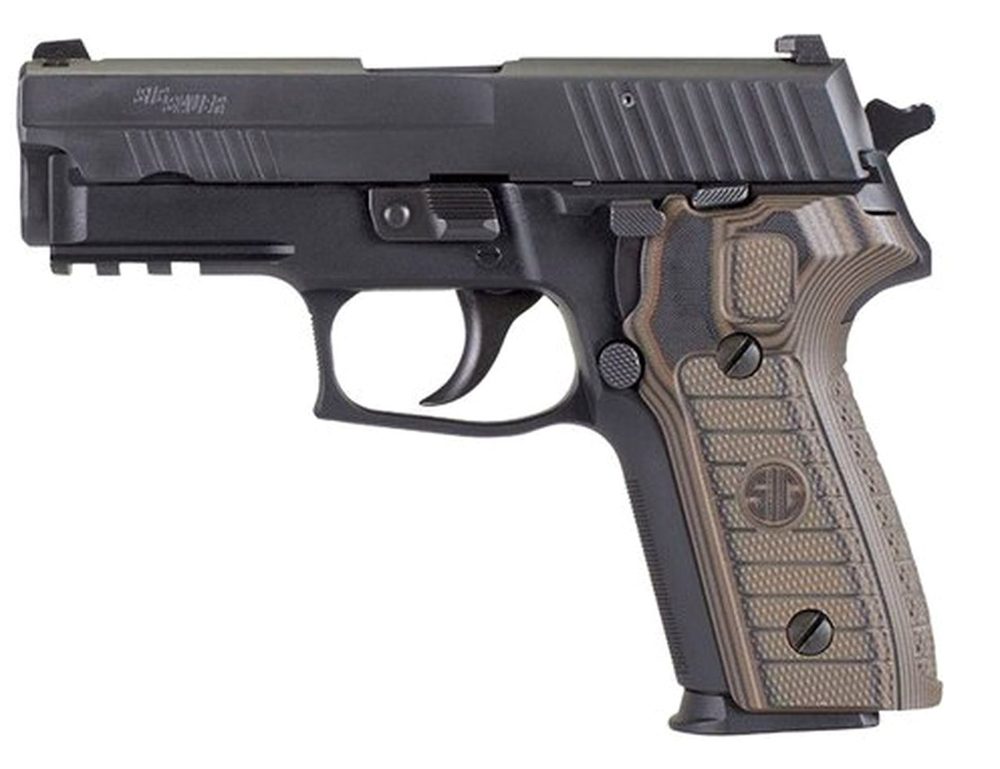 Sig P229, 9mm, 3.9In, Select, Black, Da/Sa, Siglite, Select, (2) 15Rd Steel Mag, SRT