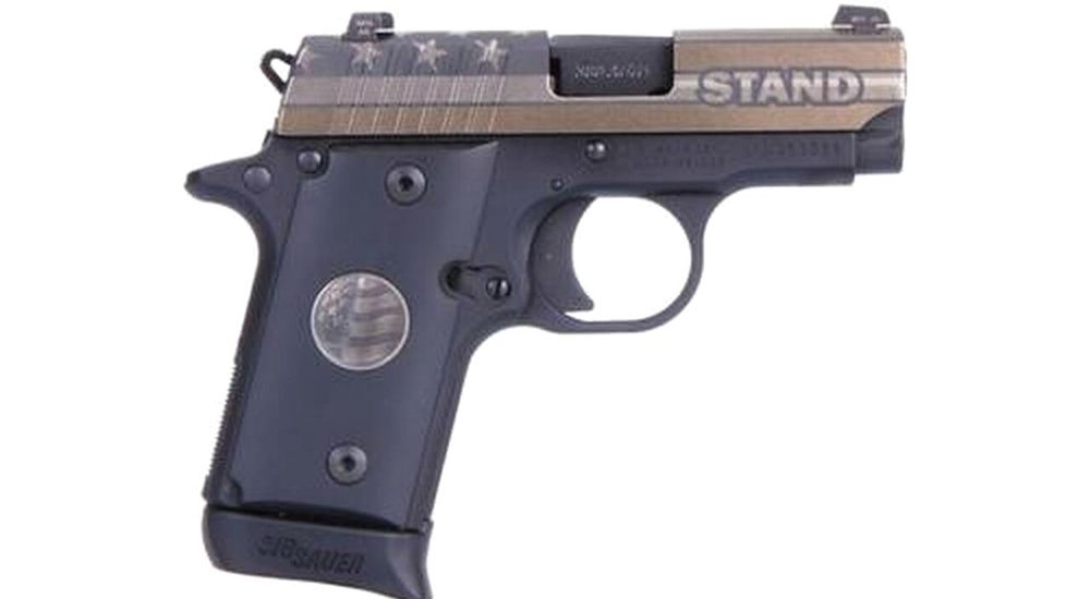 Sig P238 United We Stand Special Edition.380 ACP, 3" Barrel, Micro Compact 6/7rd