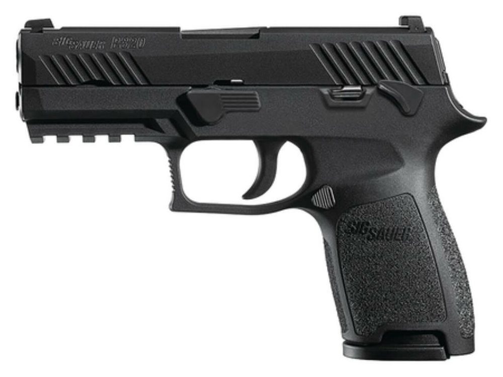 Sig P320 Compact Manual Safety .45 ACP Nitron Black