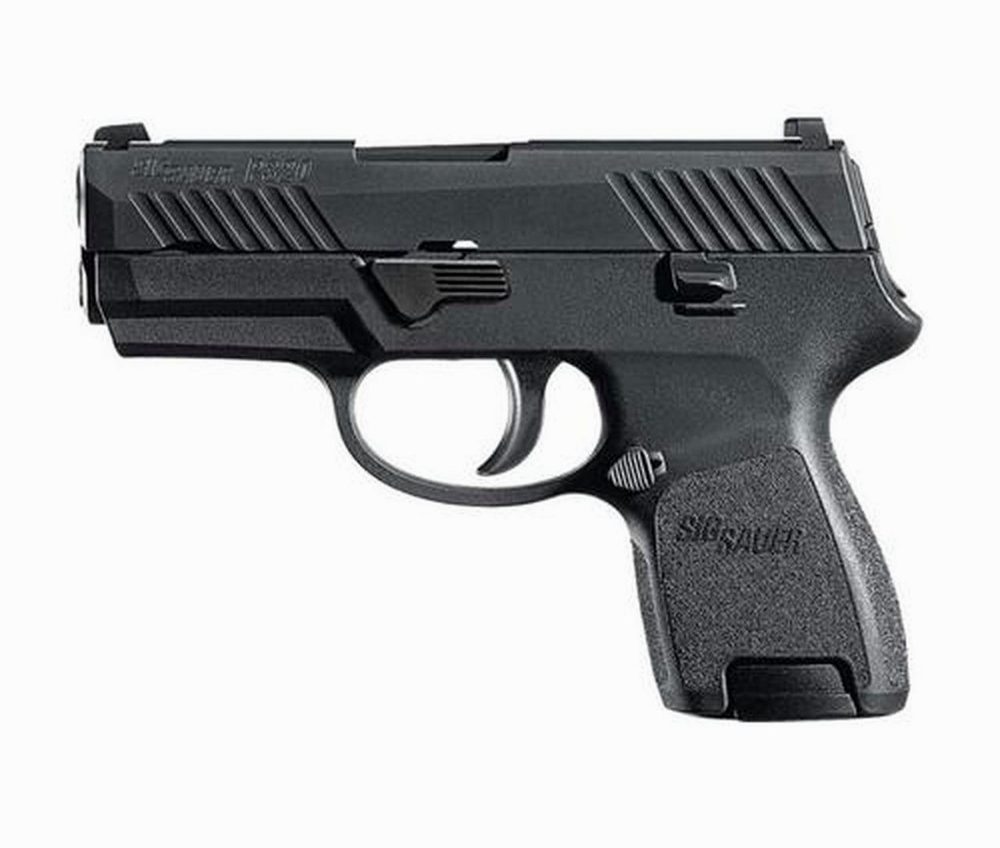 Sig P320 Sub Compact Striker 9mm 3.6" Barrel Contrast Sights 12rd Mag