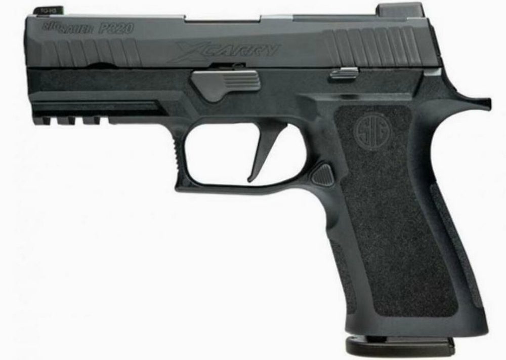 Sig P320 X-Carry 9mm, 3.9" Barrel, XRay3 Tritium Sights, Straight Trig, X-Series Grip, 17rd Mags