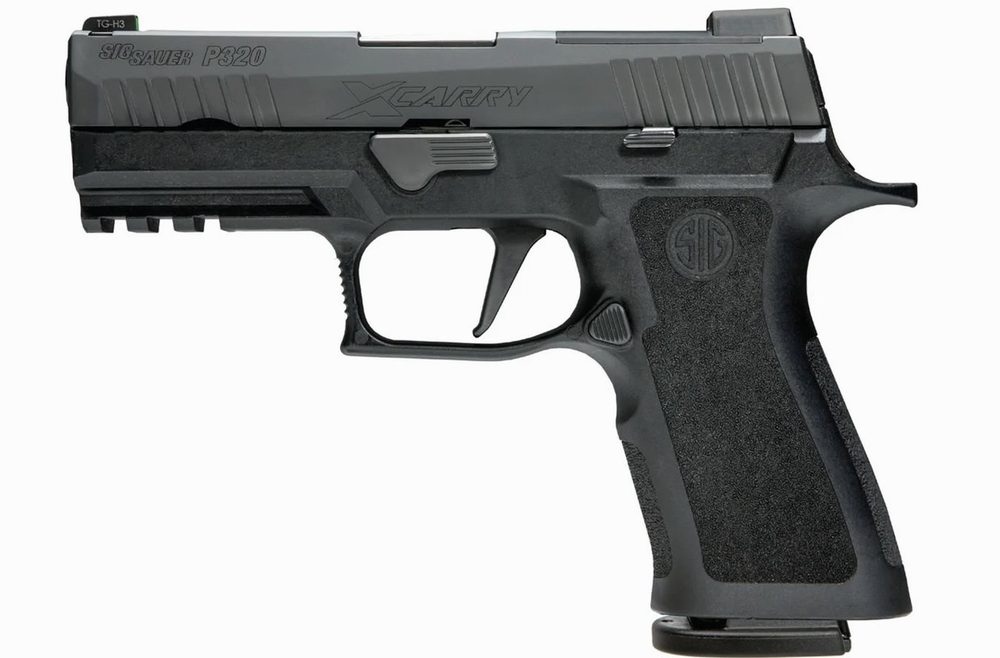 Sig P320 XCarry 9mm, 3.9" Barrel, X-Ray3 Day/Night Sights, Black, 2x 10rd Mag