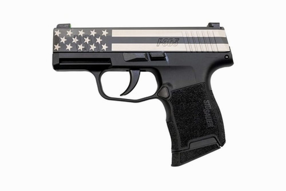 Sig P365 FreedomStars and Stripes Edition 9mm, 3" Barrel, Sig XRay3 Night Sights, 10rd Mag