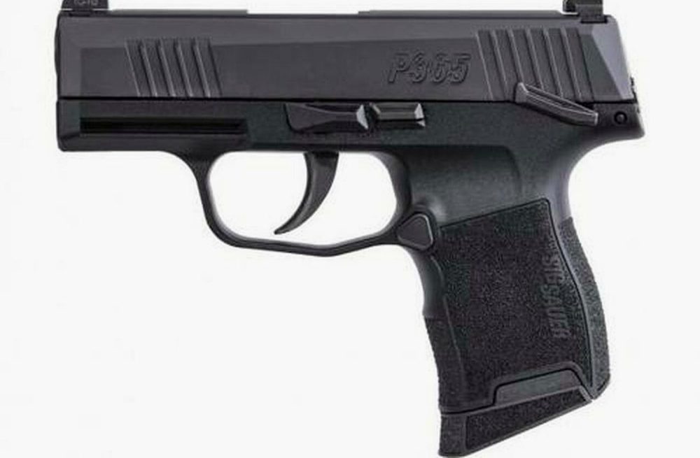 Sig P365 Micro Compact 9mm, 3.1" Barrel, Manual Safety, X-Ray Night Sights, 10rd