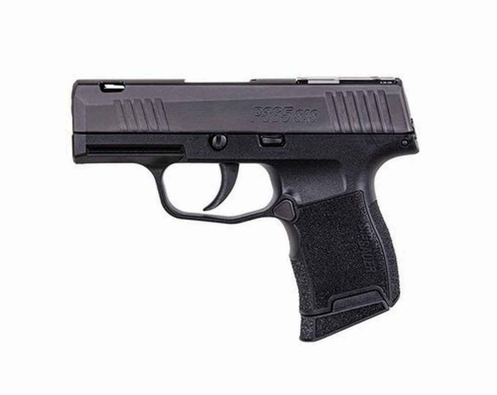 Sig P365 SAS 9mm, 3.1" Barrel, FT Bullseye Sights, Black, 10rd
