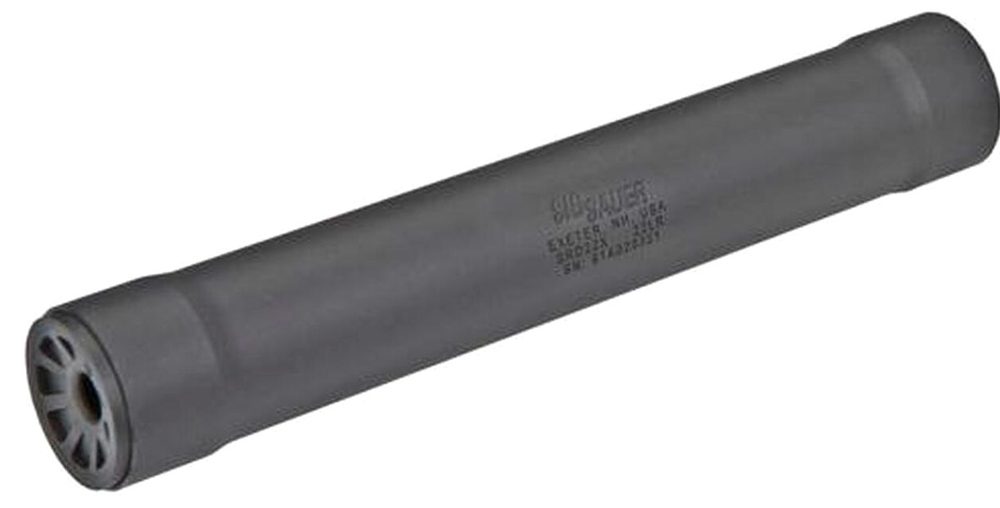 Sig Rimfire Suppressor Titanium/Stainless Steel 5.8 Inches Long 1/2-28 TPI Direct Thread Mount Included - All NFA Rules Apply