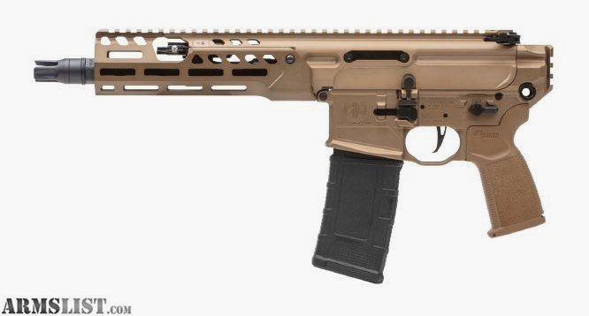 SIG SAUER MCX SPEAR LT PISTOL .300 AAC BLACKOUT SEMI AUTOMATIC 30 ROUNDS 9 BARREL