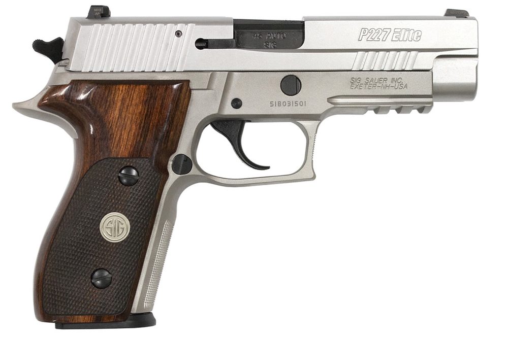 Sig Sauer P227 Alloy Stainless Elite 45 ACP
