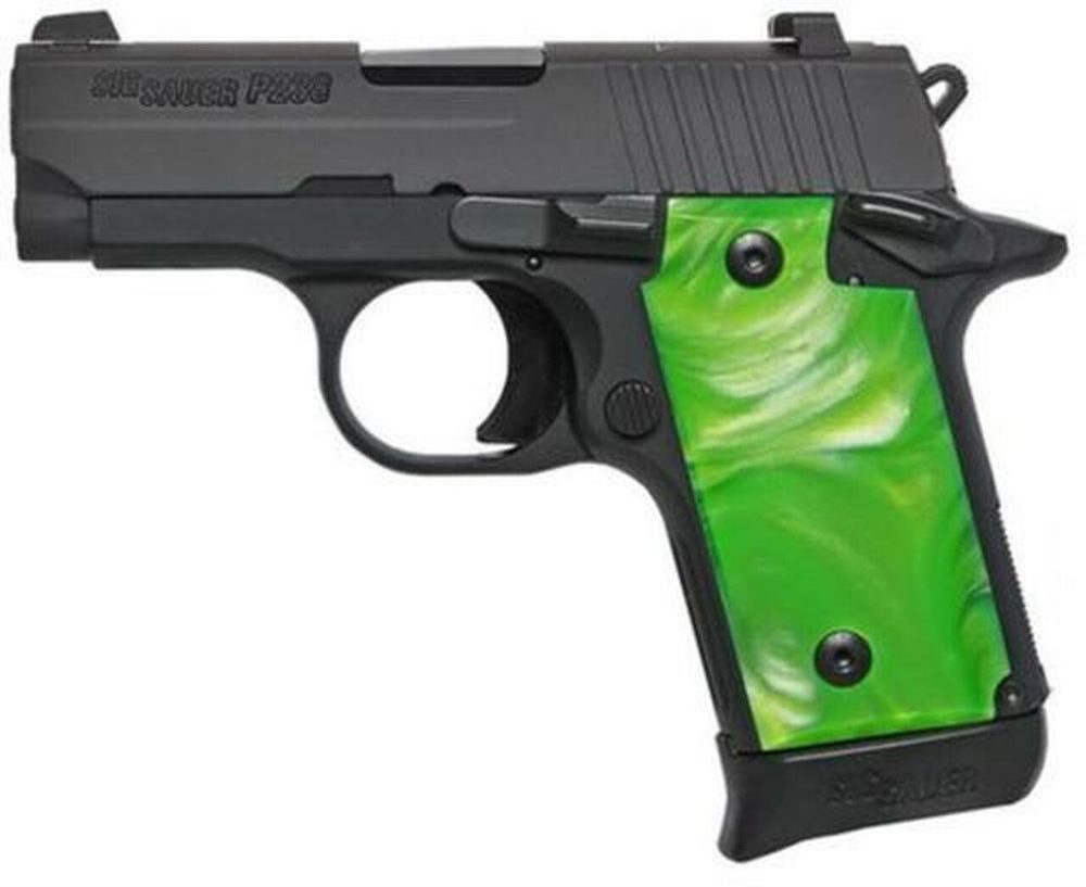 Sig Sauer P238 .380 ACP Green Pearl