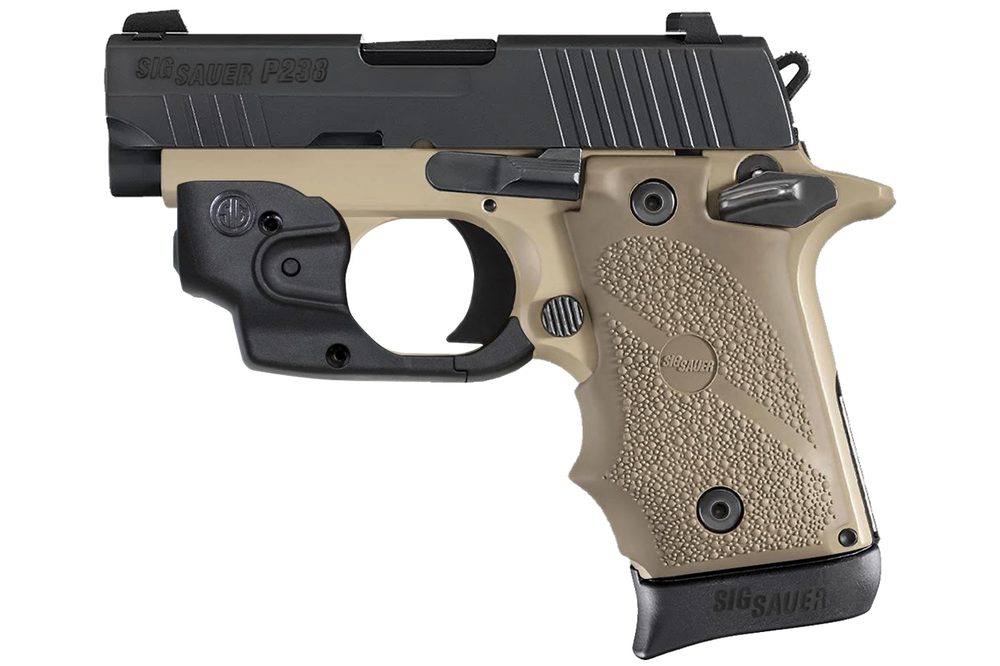 Sig Sauer P238 Combat FDE Two-Tone .380 ACP with Lima38 Laser