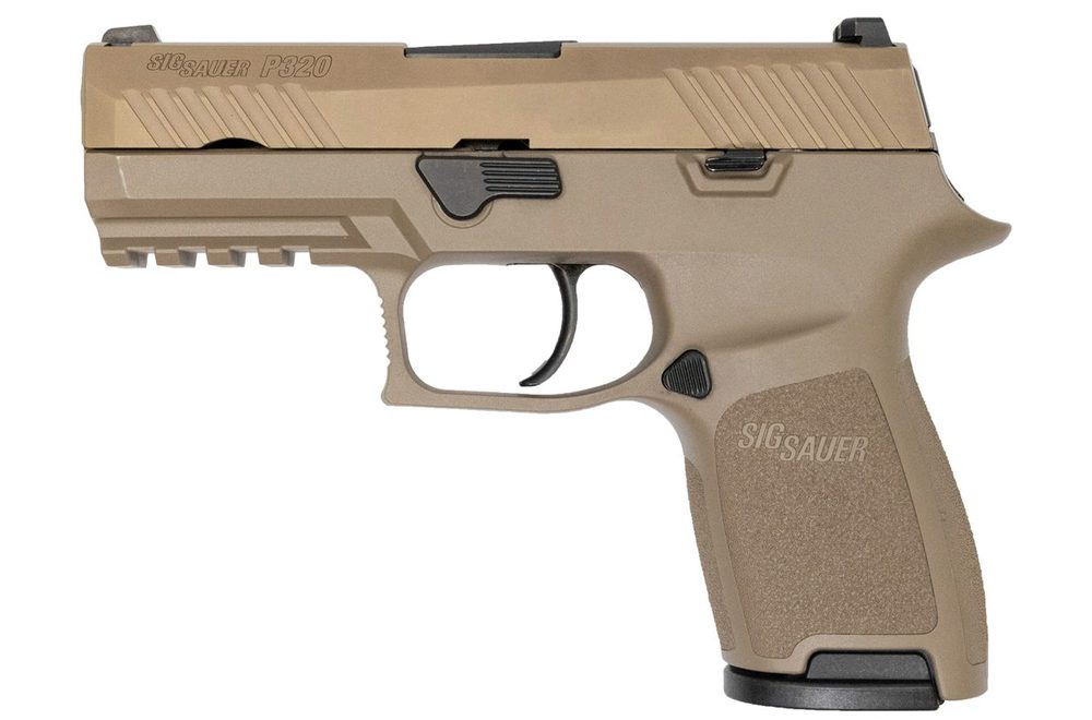 Sig Sauer P320 Compact 9mm FDE Centerfire Pistol with Night Sights