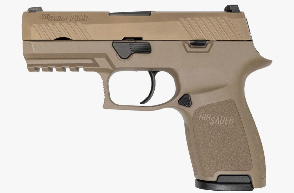 Sig Sauer P320 Compact 9mm FDE Centerfire Pistol with Night Sights