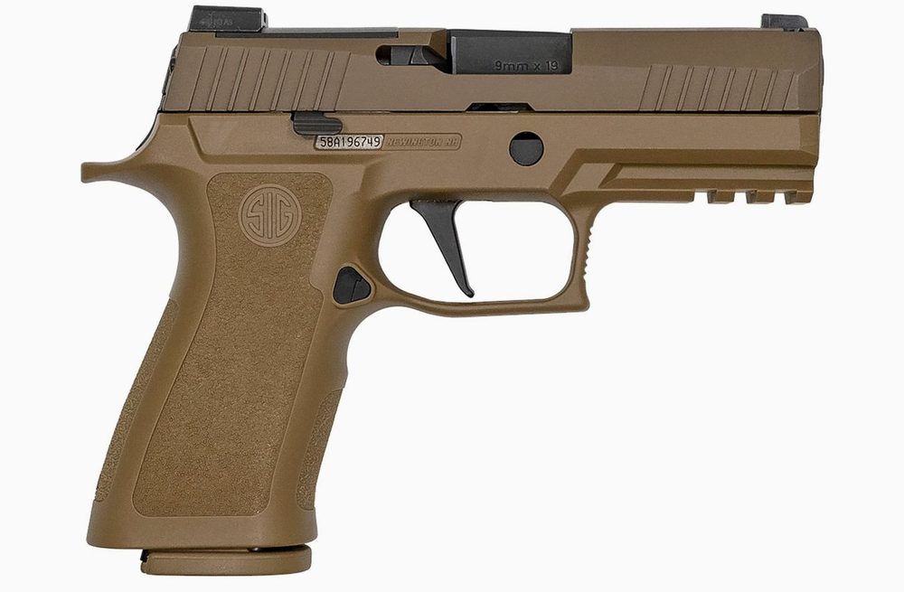 Sig Sauer P320 X-Carry 9mm 17-Round Pistol with Coyote Tan Finish