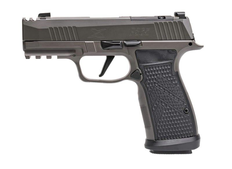 Sig Sauer P365 AXG Legion 9mm, 3.1" Barrel, Gray Cerakote, Optic Ready, 17rd