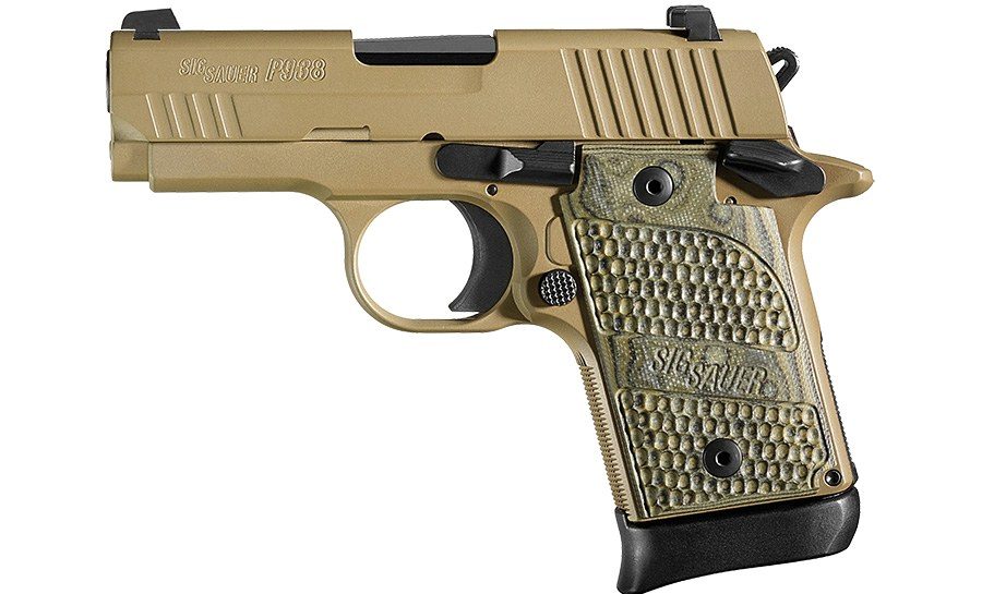 Sig Sauer P938 Scorpion 9mm Centerfire Pistol with Night Sights