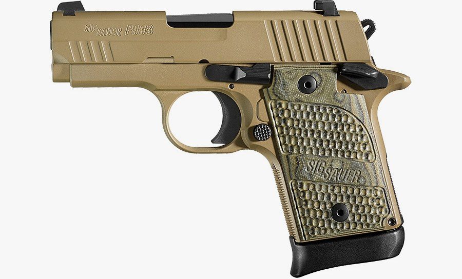 Sig Sauer P938 Scorpion 9mm Centerfire Pistol with Night Sights