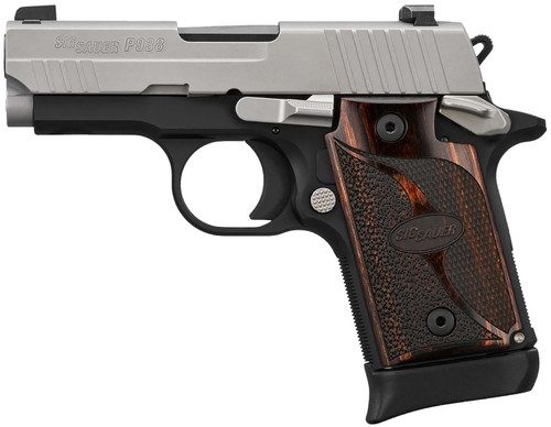 Sig Sauer P938 Legion 9mm - Walnut Grip, 3" Barrel