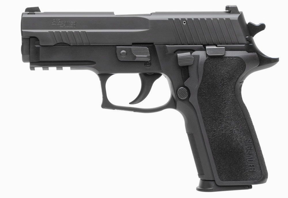 Sig SP2022 9MM 3.9In Nitron Black Da/Sa Contrast Sights Polymer Grip (2) 10Rd Steel MAG Rail CA Compliant