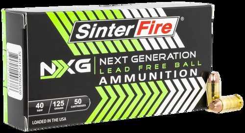 SinterFire Next Generation NXG 40 S&W 125gr Lead Free Ball