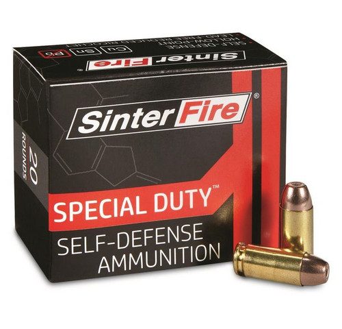 SinterFire Special Duty 38 Special, 110gr, Hollow Point, 20rd Box
