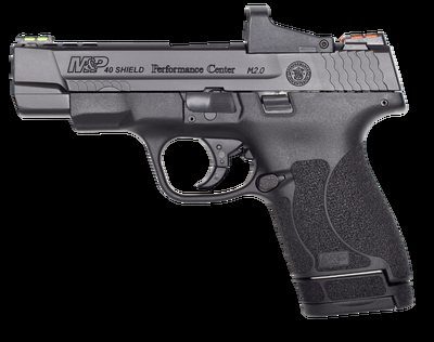 SMITH AND WESSON M&P PERFORMANCE CENTER SHIELD M2.0 .40 SW 4" PORTED BARREL 7-ROUNDS RED DOT