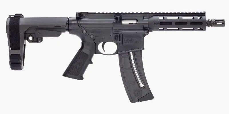 Smith & Wesson M&P 15-22 Pistol .22 LR 8" Barrel 25 Rounds