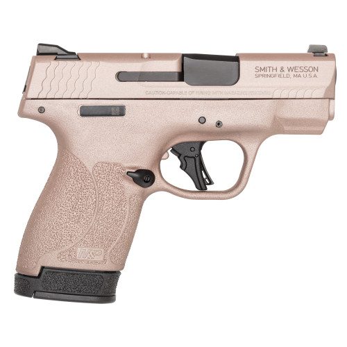Smith & Wesson M&P9 Shield Plus 9mm, 3.1" Barrel, Rose Gold
