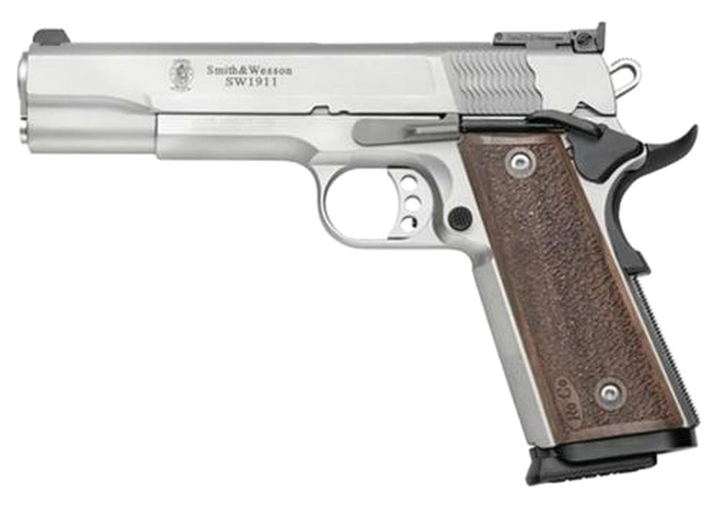 Smith & Wesson 1911 PRO 9MM 5" Barrel Adjustable Sites SS Finish