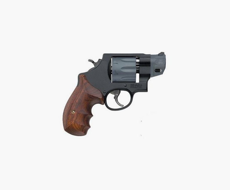 Smith & Wesson 327 Performance Center 357 Mag/38 Spl 2" Barrel 8rd Capacity, Wood Grip Black