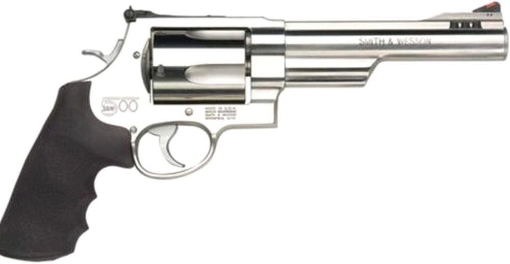 Smith & Wesson 500 SW 6.5" Ported Half Lug Barrel, SS Frame, 5 Rd