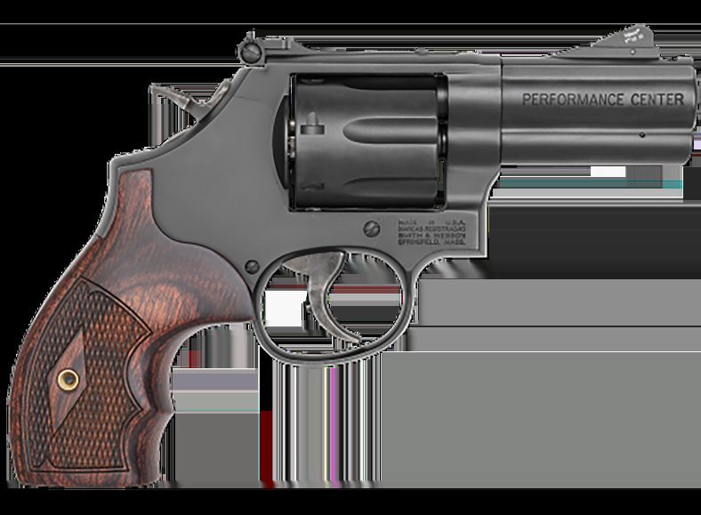 Smith & Wesson 586 L-Comp 357 Mag 3" Full Lug Ported Barrel Black 7 Round