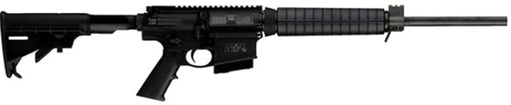 Smith & Wesson M&P 10 State Compliant AR-10 308 Win/7.62mm, 18" Barrel, Fixed Stock, Black, 10rd
